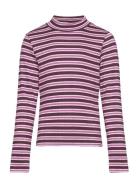 Nlfnipsy Ls Turtle Neck Top Tops T-shirts Turtleneck Purple LMTD