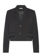 Frnola Bla 2 Blazers Cropped Blazers Black Fransa