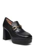 Medici_Nto Shoes Heels Heeled Loafers Black UNISA