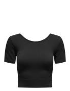 Onpjaia Life Ss 2-Way Crop Seam Top Noos Sport Crop Tops Short-sleeved...