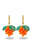 Cloudberry Cute Earrings Designers Jewellery Earrings Hoops Gold ANNEL...