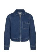 Vmaster Ls Cropped Denim Jacket Girl Outerwear Jackets & Coats Denim &...