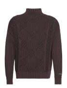 Rajab Sweater Designers Knitwear Turtlenecks Brown Daily Paper