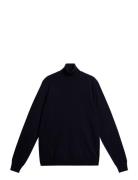 Lyd Merino Turtleneck Sweater Designers Knitwear Turtlenecks Navy J. L...