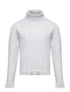 Turtleneck Sweater Tops T-shirts Turtleneck Grey Mango