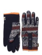 Gara - Elmer Pinted Fleece Glove-Khaki/Red Accessories Gloves Finger G...