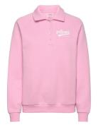 Pitch Polo Sweatshirt Sport T-shirts & Tops Polos Pink Aim´n