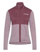 W Mt Lt Fl Ja Sport Women Sport Clothing Sport Fleeces & Midlayers Pin...