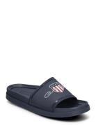 Pierbay Sport Sandal Shoes Summer Shoes Sandals Pool Sliders Navy GANT