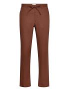 Relaxed Linen Ds Pants Bottoms Trousers Linen Trousers Brown GANT