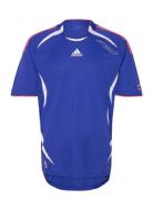 Jsy Sport Men Sports Clothes Sport Tops Sport T-Skjorte Blue Adidas Pe...