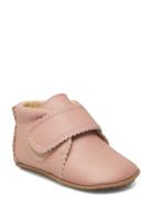 Beginners? Velcro Scallops Shoes Pre-walkers - Beginner Shoes  Pink Po...