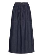 Akanell Maxi Skirt Skirts Maxi Skirts Navy Lollys Laundry