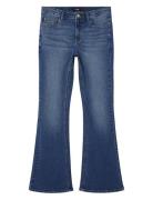 Nlftarianne Dnm Nw Pocket Bootcut Pant Bottoms Jeans Bootcut Jeans Blu...