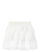 Nbfbetrille Tulle Skirt Dresses & Skirts Skirts Tulle Skirts White Nam...