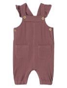 Nbfobina Loose Overall Lil Bottoms Dungarees Brown Lil'Atelier