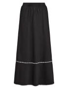 Nudarby Skirt Skirts Maxi Skirts Black Nümph