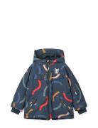 Kalle Snow Jacket Outerwear Snow-ski Clothing Snow-ski Jacket Navy Lie...