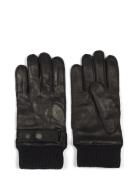 Leather Gloves Carl Accessories Gloves Finger Gloves Black Howard Lond...