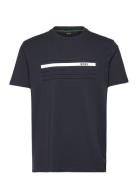 Tee 4 Sport Men Sports Clothes Sport Tops Sport T-Skjorte Navy BOSS