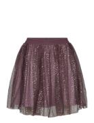 Skirt Mesh Dresses & Skirts Skirts Tulle Skirts Purple Creamie