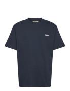 Wbbaine Family Tee Tops T-Kortærmet Skjorte Navy Woodbird