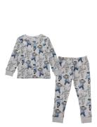 Flykt Pyjamas Pyjamassæt Grey Martinex