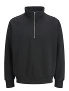 Jjeurban Edge Sweat Half Zip Stydaw24 Ln Tops Sweatshirts & Hoodies Sw...