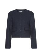 Mschcailana Jacket Blazers BouclÉ Blazers Navy MSCH Copenhagen