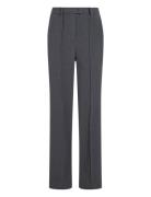 Punto Relaxed Straight Pant Bottoms Trousers Straight Leg Grey Tommy H...