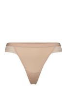 Thong G-streng Undertøj Beige Tommy Hilfiger