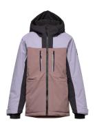 Girls Jr. Ski Jacket -Contrast Outerwear Snow-ski Clothing Snow-ski Ja...