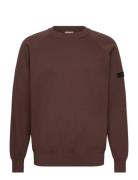 Halo Infantry Crewneck Tops Sweatshirts & Hoodies Sweatshirts Brown HA...
