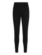 Leggings Ribbed Ankle Bottoms Leggings Black Davida Cashmere