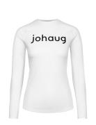 Rib Tech Long Sleeve Sport Base Layer Tops White Johaug