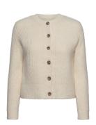 Mschgittel Peggy Pullover Tops Knitwear Jumpers Cream MSCH Copenhagen