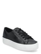 Bold Vulc Flatf Low Lth In Low-top Sneakers Black Calvin Klein