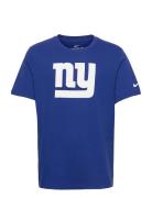 New York Giants Nike Logo Essential T-Shirt Tops T-Kortærmet Skjorte B...