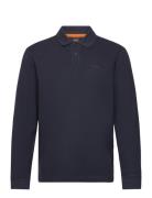 Petempestolong Tops Polos Long-sleeved Navy BOSS