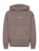 Jcokinetic Dyed Sweat Hood Jnr Tops Sweatshirts & Hoodies Hoodies Brow...