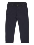 Pants Twill Bottoms Trousers Navy Minymo