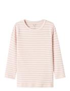 Nmnbani Ls Xsl Top Noos Tops T-shirts Long-sleeved T-Skjorte Pink Name...