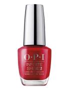 Infinite Shine Relentless Ruby Neglelak Makeup Red OPI