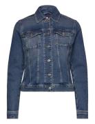 Vivianne Skn Jacket Ai1232 Jakke Denimjakke Blue Tommy Jeans