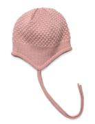 Oslo Bonnet Accessories Headwear Hats Baby Hats Pink Mp Denmark