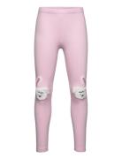 Leggings Bunnies Knee Applique Bottoms Leggings Pink Lindex