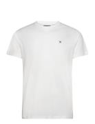 Classic Ss Tshirt Tops T-Kortærmet Skjorte White Hackett London