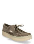 Wallabee Cup G Loafers Flade Sko Green Clarks