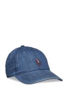 Denim Ball Cap Accessories Headwear Caps Blue Polo Ralph Lauren