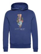 Polo Bear Garment-Dyed Fleece Hoodie Tops Sweatshirts & Hoodies Hoodie...